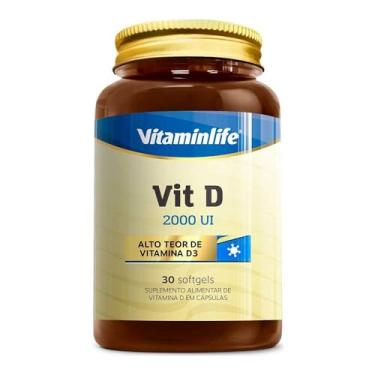 Imagem de Vitaminlife Vit D 2000Ui - 30 Softgels - Vitaminlife