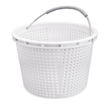 Imagem de Neowah Cesta de escumadeira de piscina, compatível com Pentair U-3 Skimmer Basket e Hayward SP1070, com peso de latão embutido, alça de aço inoxidável e aderência de borracha conveniente
