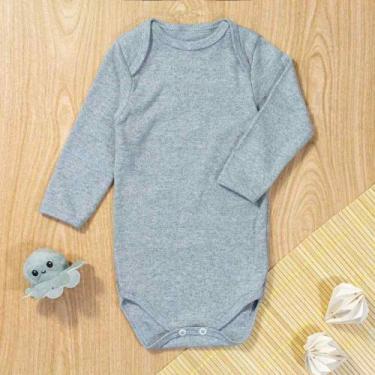 Imagem de Body Manga Longa em Algodão para Bebês até 24 meses - Era Uma Vez, 12M
