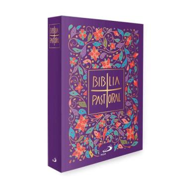 Imagem de Bíblia Pastoral Media - Floral - Capa Cristal - Paulus