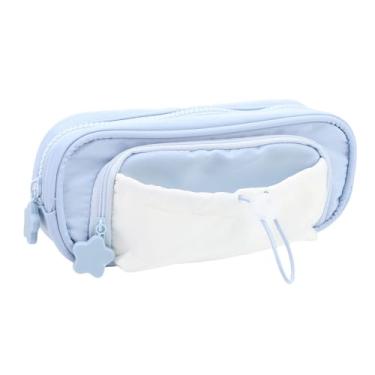 Imagem de Luocute Caixa de Lápis de Cordão, Grande Capacidade de Ampla Capacidade de água à Prova de água Bolsa de Caneta para a Escola de Escritório