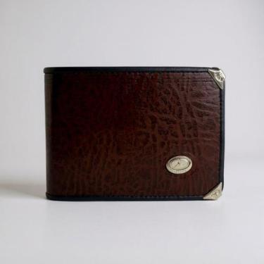 Imagem de Carteira Masculina Couro Legítimo Modelo M1S - Mitty, Marrom