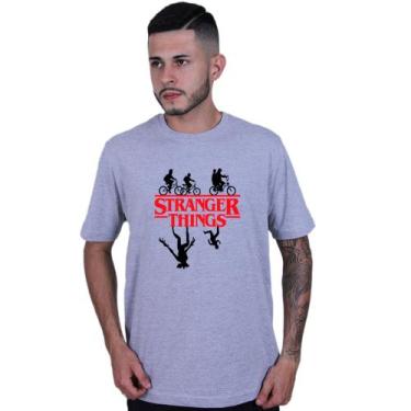 Imagem de Camiseta Tradicional Unissex Gola Redonda Série Stranger Things - Lafr