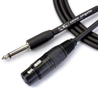 Imagem de Cabo P10 x XLRF 0,20mm NINJAHG B 30FT/9,15 Mt - Santo Angelo - Santo Â