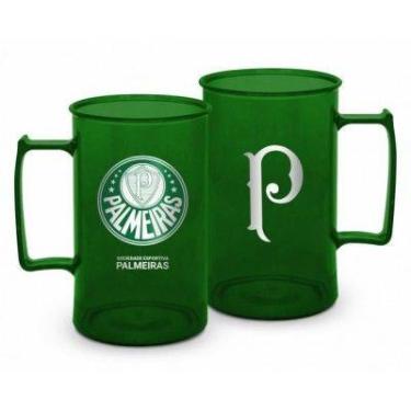 Imagem de Caneca acrílica 400ml - palmeiras