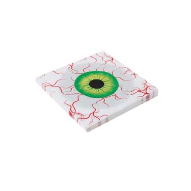 Imagem de Guardanapo De Papel Halloween 33Cm Com 20 Unidades Temáticos Olho Verde