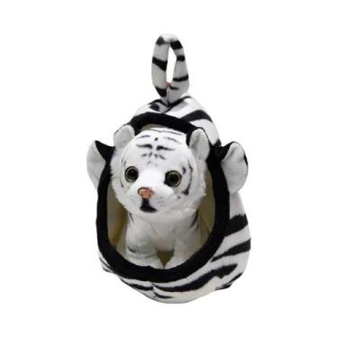 Imagem de Brinquedo De Pelúcia Kawaii De 18CM, Ninho De Animais, Tigre, Leão, Le