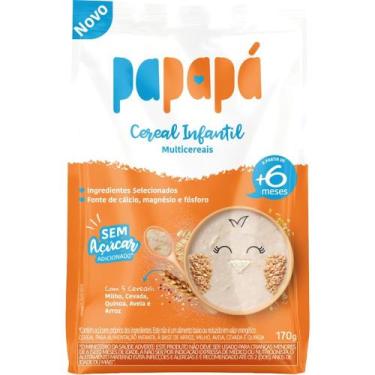 Imagem de Cereal Infantil Papapá Multicereais Pouch 170g - PAPAPA