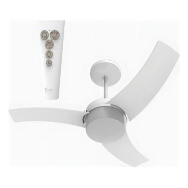 Imagem de Ventilador Teto Aliseu Wave Remoto Moderno Potente Vento Cor Da Estrut