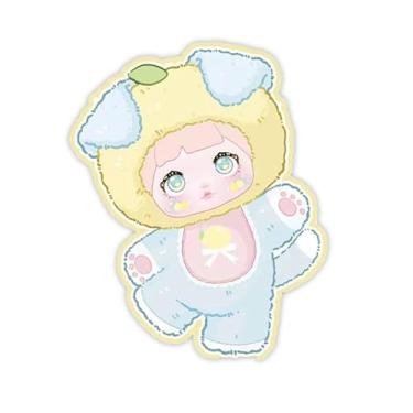 Imagem de Shopular Nommi v3 Fruit Series Opened Blind Box Cute Confirmed Interesting Fruits Action Figure Plush Doll Bag Keychain Pendant (Lemon)