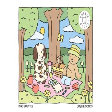 Imagem de Dias Quentes (Spring Summer) - Livro De Colorir Oficial Bobbie Goods