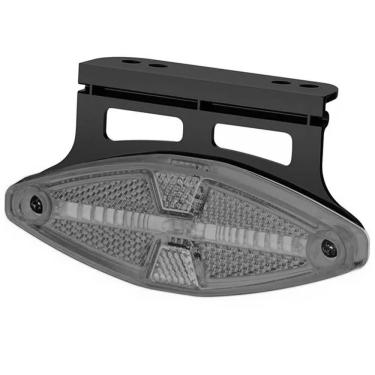 Imagem de Lanterna Lateral Led Cristal Para Caminhões 12V/ 24V Com Sup