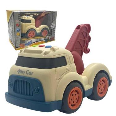 Imagem de Caminhão Do Bebê Big Truck Com Luz e Som, Pica Pau, Carrinho Musical C