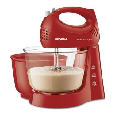 Imagem de Batedeira Prática B-45-r 400w Vermelha Mondial