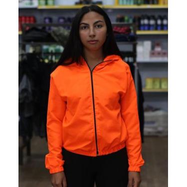 Imagem de Jaqueta Corta Vento Blusa de Frio Feminina Tactel Ciclismo Proteção So