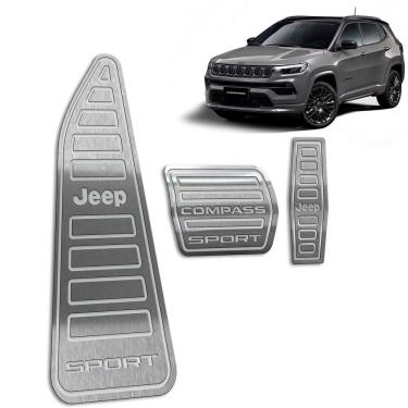 Imagem de Descanso Pedaleira Automático Jeep Compass Sport 2022 Prata