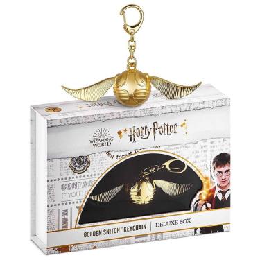 Imagem de Chaveiro Pomo de Ouro Harry Potter Asas Móveis para Zíper