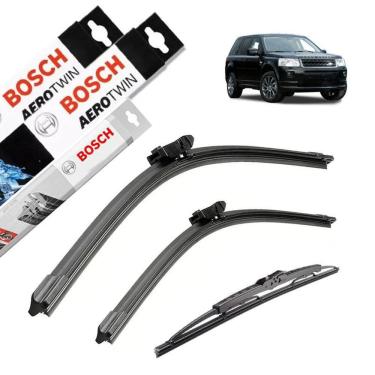 Imagem de Kit Limpador Parabrisa Bosch Freelander 2 2010 2011 2012