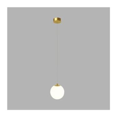 Imagem de Luminária pendente LED escandinava para sala de jantar, quarto, cabeceira, sala de jantar, bar, lustre decorativo, lâmpadas de lustre