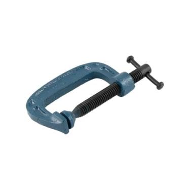 Imagem de Grampo Sargento Tipo "C" 2 Polegadas Para Marceneiro Eda 2mq Marcenaria Carpintaria Alvenaria Construção Civil