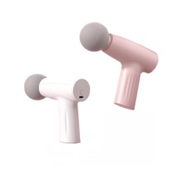 Imagem de Massageador Elétrico Profissional Muscular Pistola Portátil Original c/ 6 Níveis e 4 Ponteiras(Massageador_pistola)