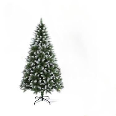 Imagem de Árvore de Natal Completa Pinheiro Tradicional Ajustável 1,50m/1,80m/2,10m - Galhos Flexíveis com Hastes Ajustáveis (400-1000), Decoração Premium para Casa e Festas(Média Neve - 180cm)