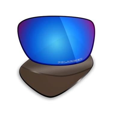 Imagem de Mryok Lentes de reposição ultra polarizadas para óculos de sol Oakley Drop Point OO9367, HD Polarized, proteção UV, resistente a impactos e ajuste perfeito - Azul gelo