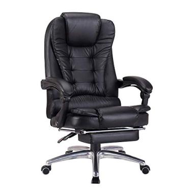 Imagem de Computador reclinável Boss almofada dupla grossa para computador com apoio para os pés ergonômico escritório executivo para escritório de estudo