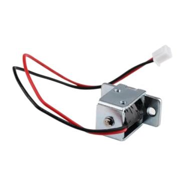 Imagem de DC12V Solenoide 0,5A Solenoide Trava Eletromagnética Gaveta de Porta Lingueta para Armário de Caixa de Depósito de Porta Bloqueio Inteligente DWBPGVUN