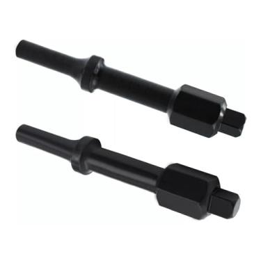 Imagem de 2 peças adaptadores de soquete de martelo pneumático de aço carbono 37315 3/20.3 cm e 37316 1/5.1 cm triturador de parafuso pneumático para carros, caminhões, barcos