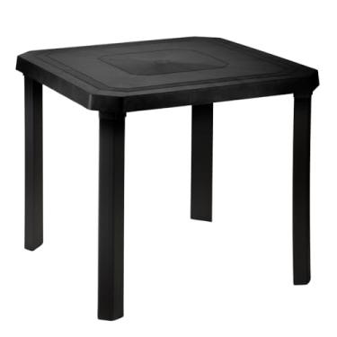 Imagem de Mesa Plastico Desmontavel Quadrada Reforçada Piscina Churrasqueira Bar Cozinha(1)