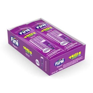 Imagem de Bala Tubes Azedinhos Uva 12x15g Fini