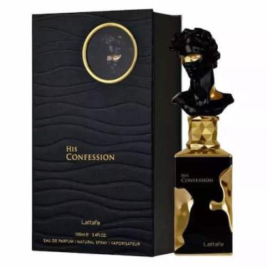Imagem de Perfume Lattafa His Confession Eau de Parfum Masculino 100ml