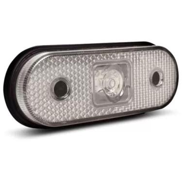 Imagem de Lanterna lateral carreta facchini sem suporte - H3, Branco, Bivolt