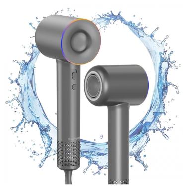 Imagem de Secador de Cabelo de Alta Velocidade Profissional Ionic com Motor sem Escova de 150.000 RPM 1600W Secagem Rápida Secador de Cabelo Iônico