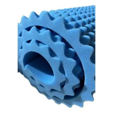 Imagem de Colchão Casca de Ovo Solteiro, Anti-escara/AZUL