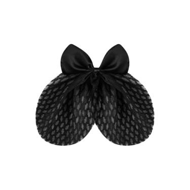 Imagem de Cachecol de cabelo para mulheres, prendedor de bico de pato com laço, laços elásticos de cabelo, cordas, suporte de rabo de cavalo, acessórios de cabelo