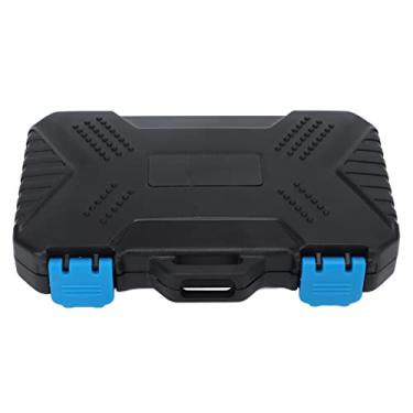 Imagem de Capa de cartão de memória para SD TF, à prova de choque, à prova de água, suporte para cartões SIM SD TF caixa de armazenamento com 27 compartimentos, pino, interior de espuma vinílica acetinada