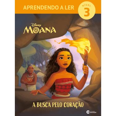 Imagem de LIVRO APRENDENDO A LER MOANA