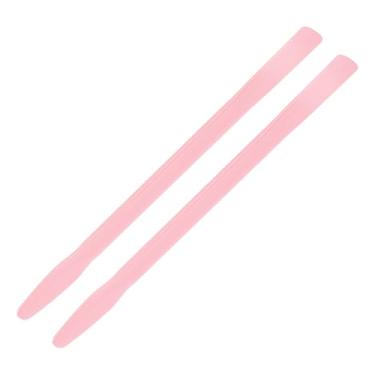 Imagem de Generic 2 palitos de silicone para agitação de 10 cm reutilizáveis em bastão de cera de silicone para pintura de resina epóxi, fabricação líquida, copo epóxi, projetos faça você mesmo, rosa