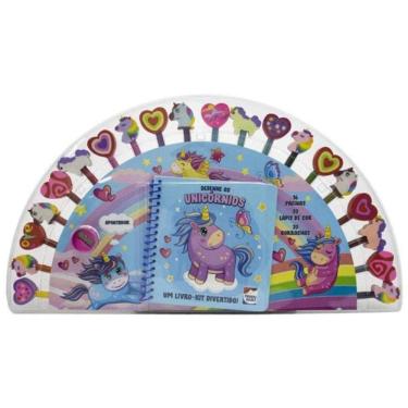 Imagem de Livro-Kit Divertido! Desenhe Os Unicornios, Um