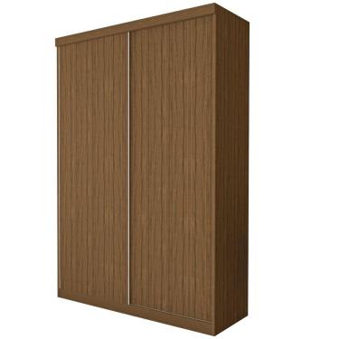 Imagem de Guarda Roupa 2 Portas De Correr 2 Gavetas Kiara Minastex Freijó