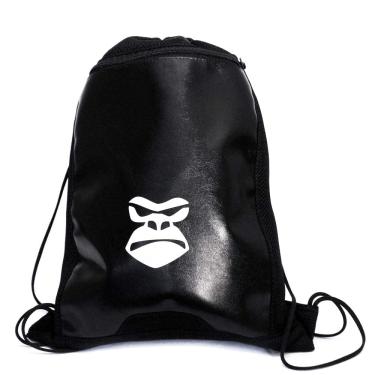 Imagem de Mochila Bolsa Sacola De Costa Boxe Black Monkey Prática Funcional Casual Academia Fitness Gorilla