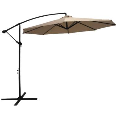 Imagem de Guarda Sol Ombrelone Base Jardim Piscina Gigante Articulado