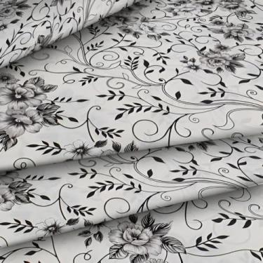 Imagem de 1 Metro de Tecido Percal 180 Fios Para Lençol Algodão (150 fios, Estampa 8)