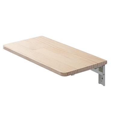 Imagem de Mesa dobrável de parede, multifuncional, dobrável, para laptop, computador, mesa de escrita para escritório em casa (40 x 20 cm)