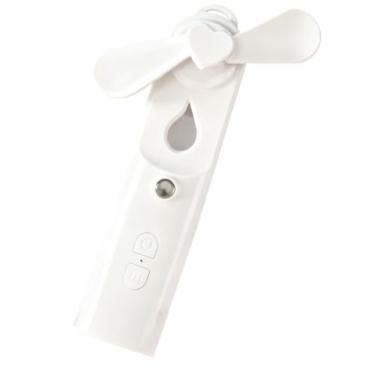 Imagem de Vaporizadores Faciais Nano + Ventilador 2 em 1 Mister Spray Umidificador Facial Portátil