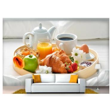 Imagem de Papel De Parede Café Da Manhã Saudável 3D Al176 - Você Decora