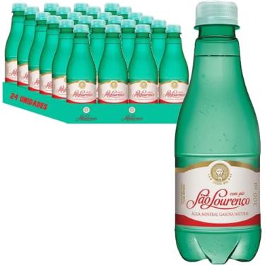 Imagem de Água Mineral C/Gás Pet SÃO LOURENÇO 300ml (24 unidades)