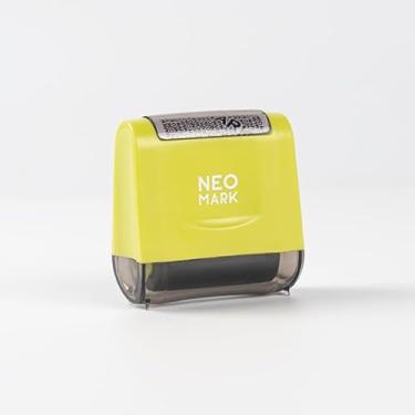 Imagem de Conjunto de carimbo de rolo de proteção contra roubo de identidade amplo - (3 refil de tinta incluída) Ótima alternativa para um triturador (verde)